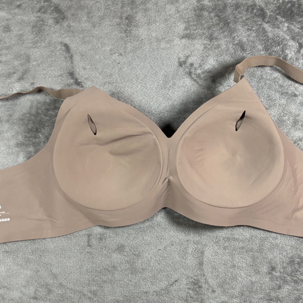 OEAK Women Tan Seamless Wireless Bra Removable Pads Nude Size Medium NWT - Picture 6 of 8